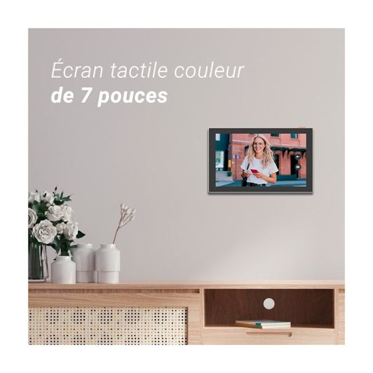 EZVIZ FHD HP5 verbonden videointercom pakket met touchscreen   4 badges