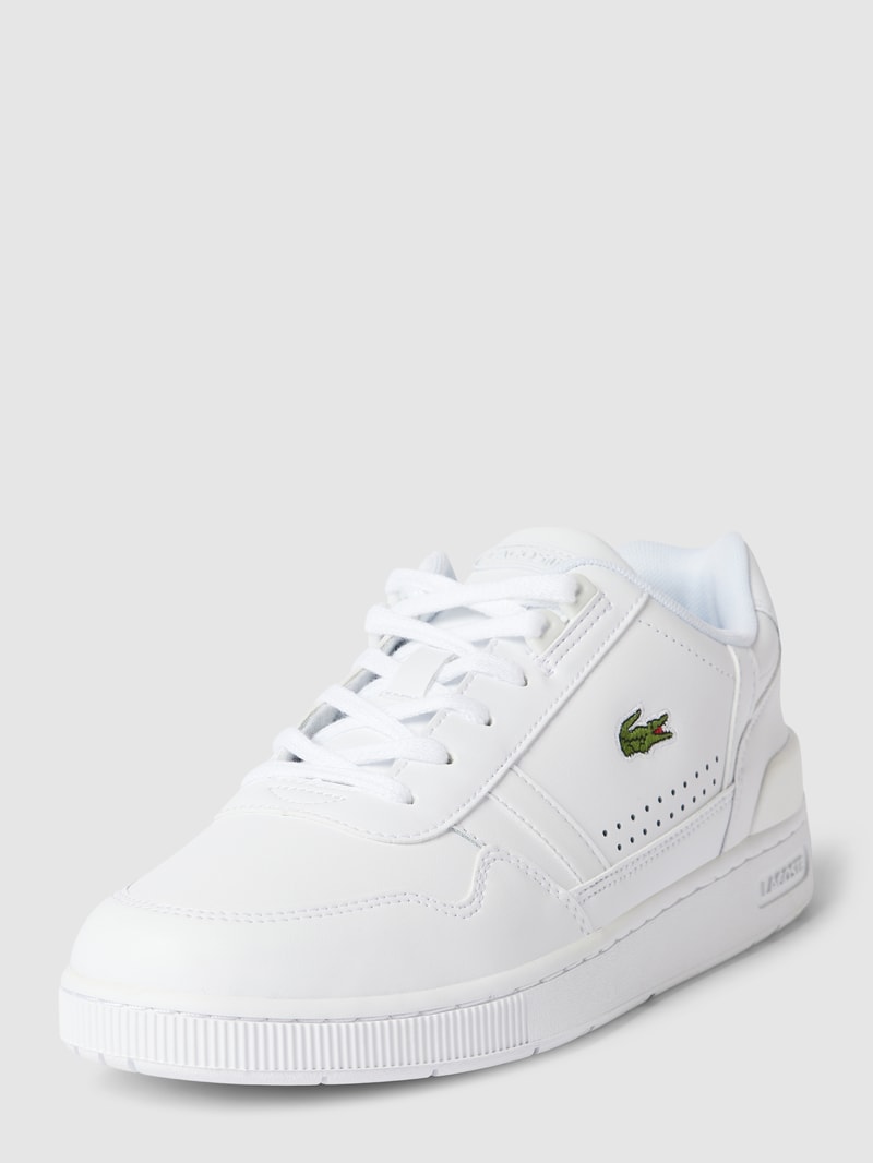 Sneaker mit Label-Details in weiß