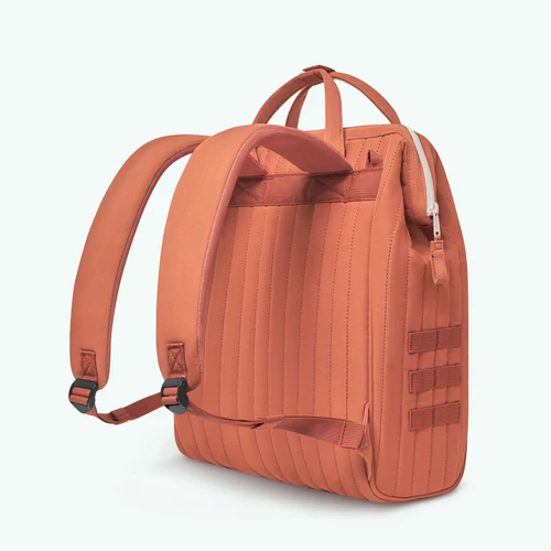 Tataouine orange diaper bag
