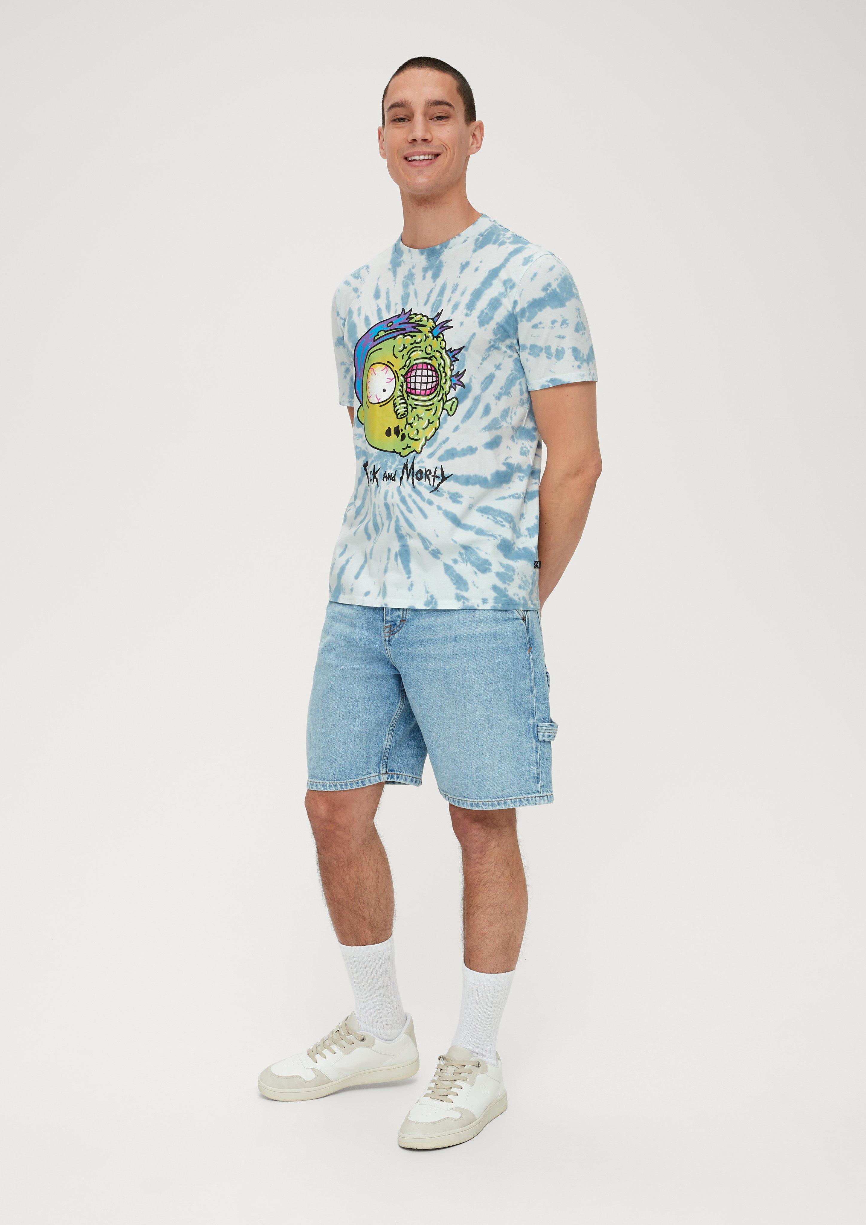 Batik-Shirt mit Frontprint  2131636-51D0