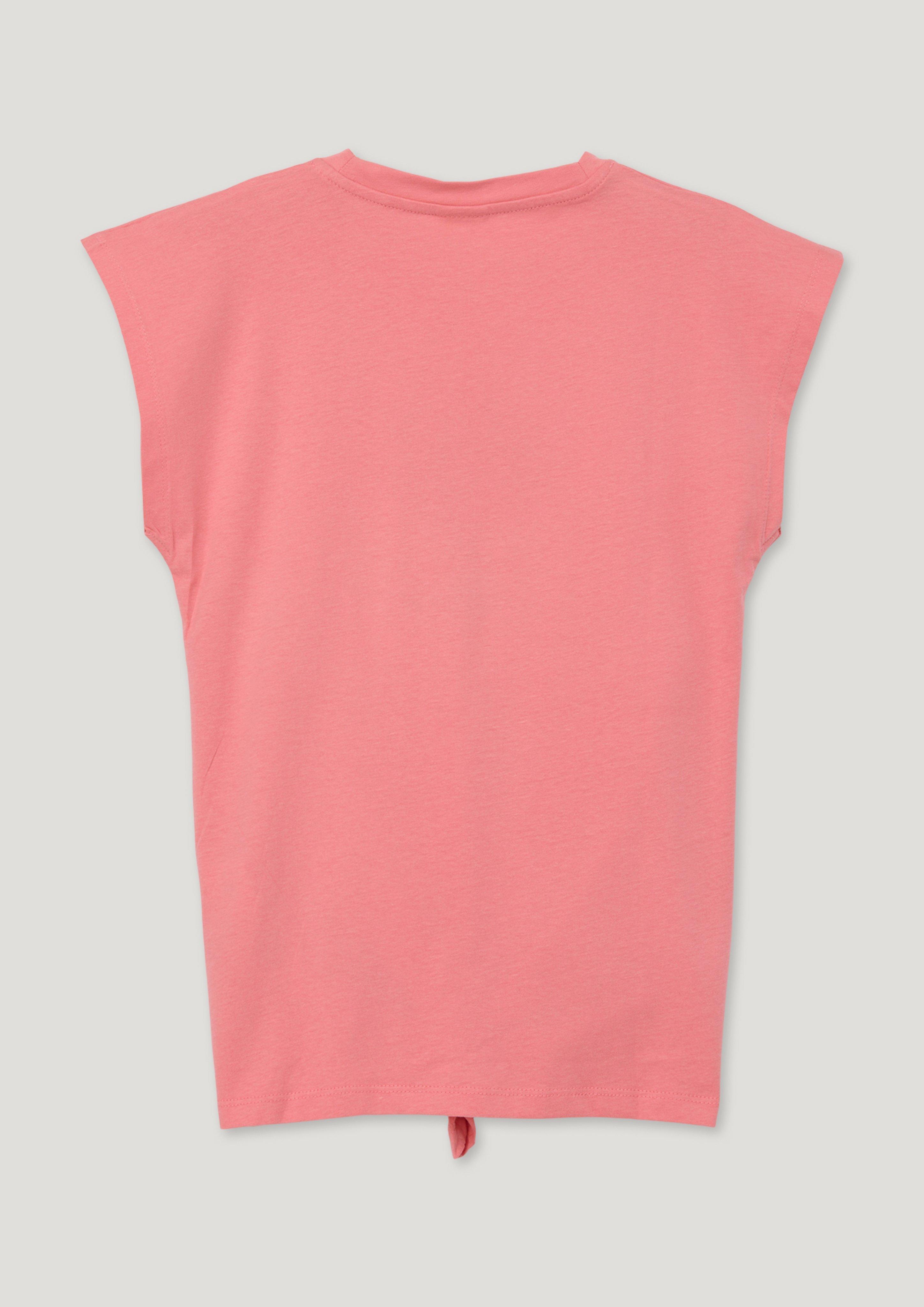 Baumwollshirt mit Knoten-Detail  2131412-4334