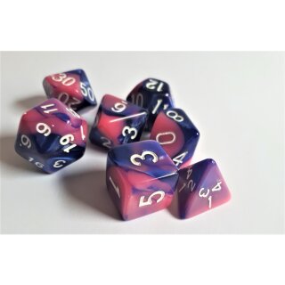 Würfelset Pink Galaxy (7)