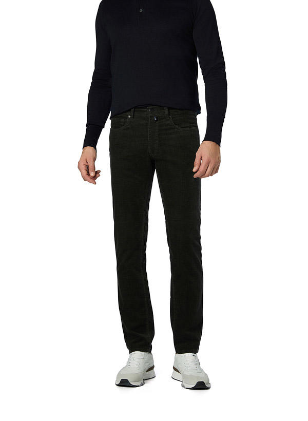 Pierre Cardin, Hose Lyon, Cord, dunkelgrün