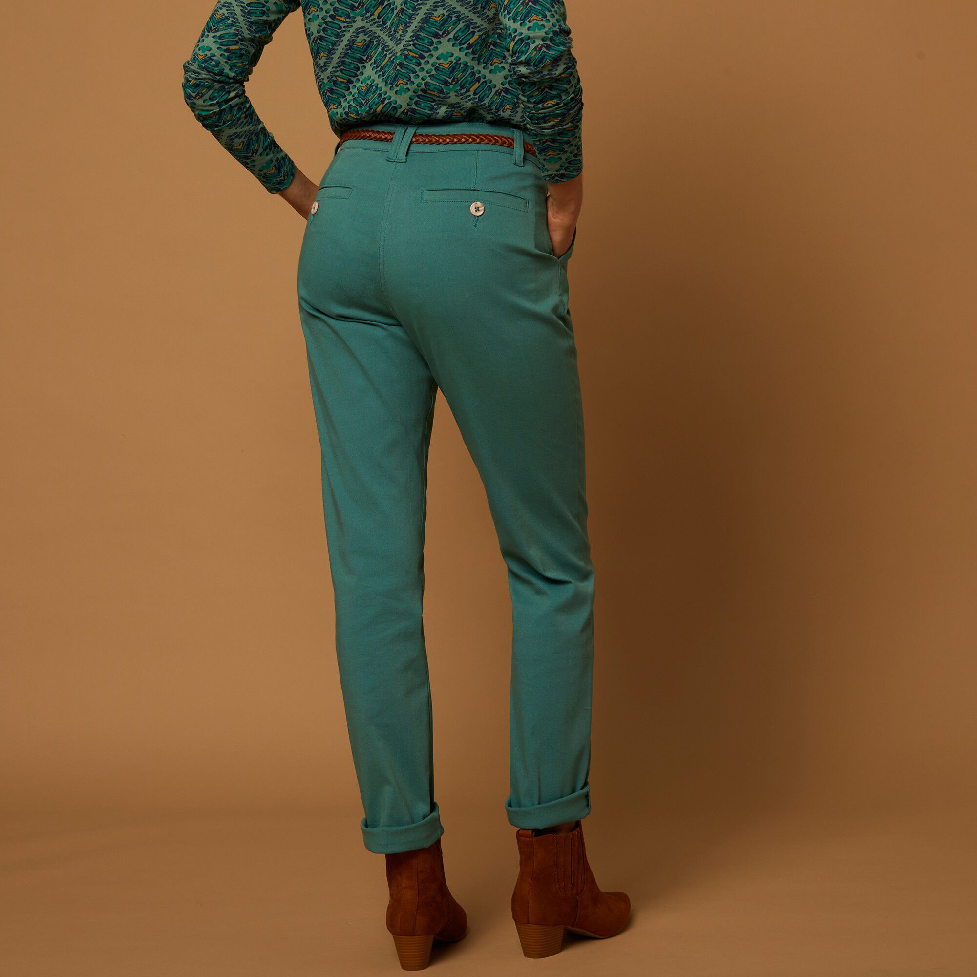 Pantalon chino stretch