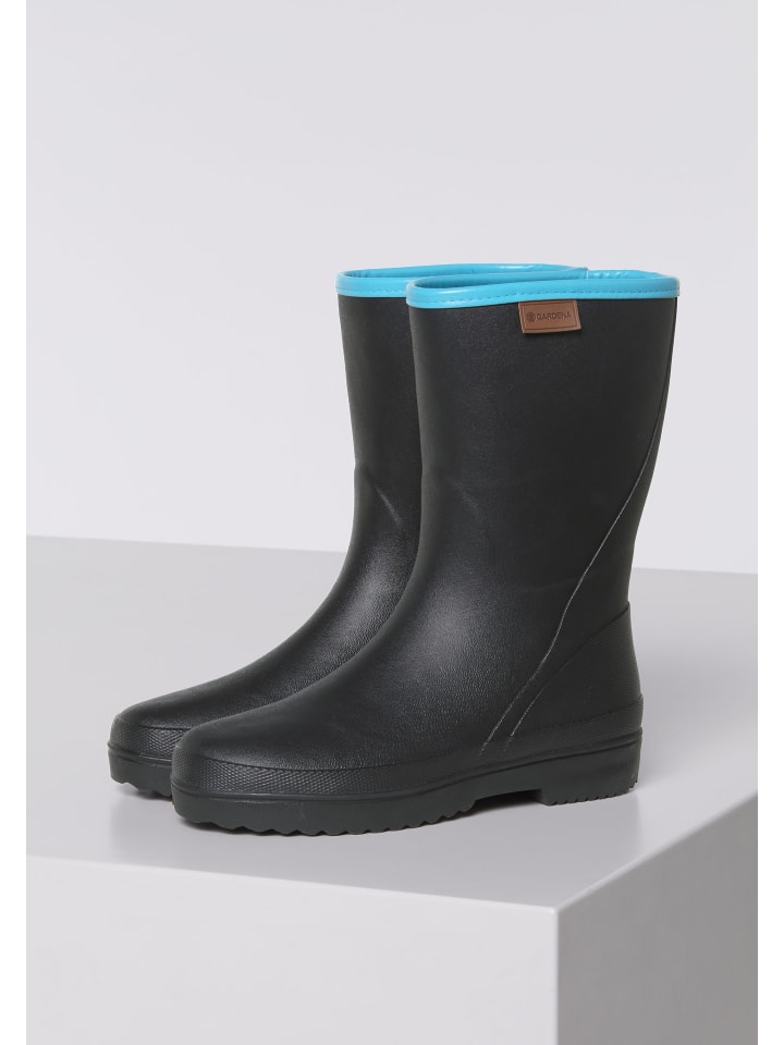 Gardena Regenstiefel in Schwarz günstig kaufen