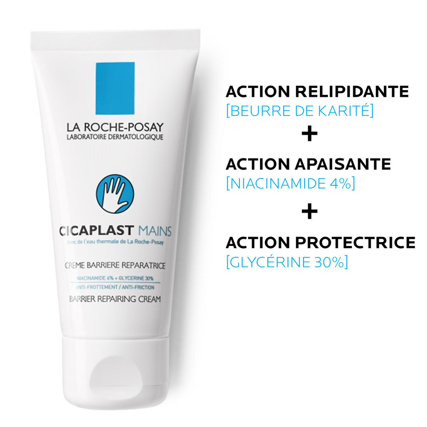 la roche-posay Cicaplast Mains Crème Barrière Réparatrice 50 ml