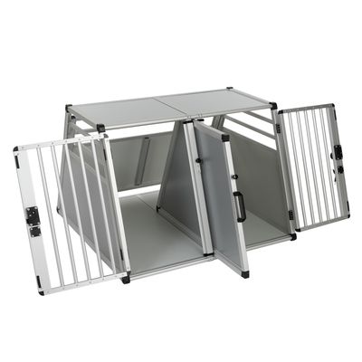 Autohundebox AluRide Doppelbox
