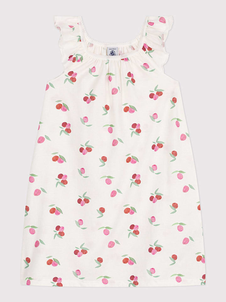 PETIT BATEAU Kleid in Weiß günstig kaufen