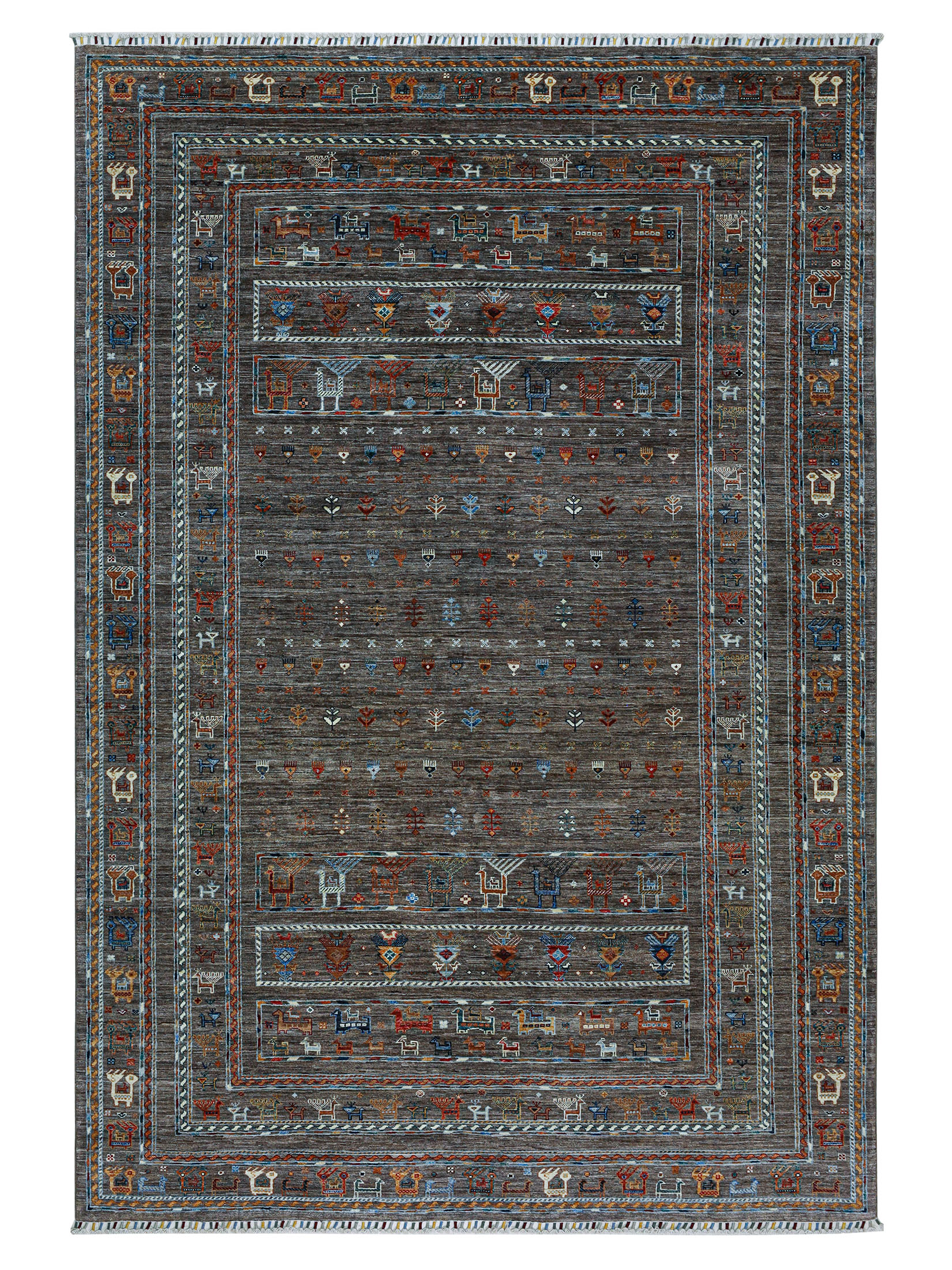 Chobi Schal ca. 309 x 205 cm, Unikat / Einzelstück