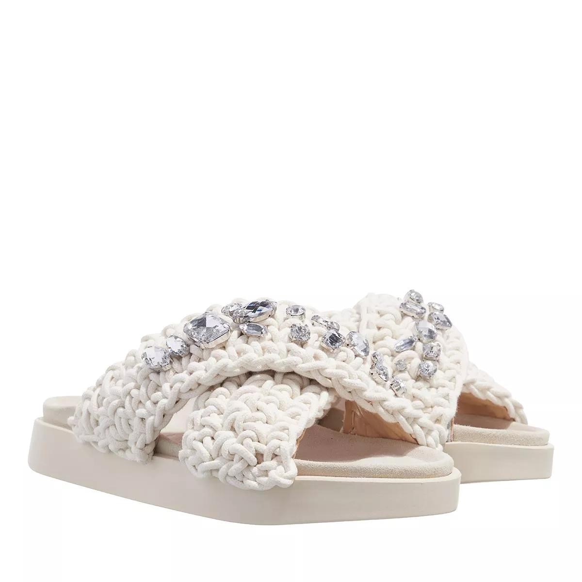 INUIKII Komfort Sandalen weiss Slide