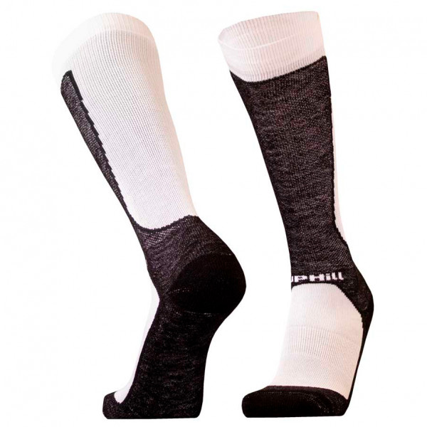 UphillSport - Saarua Alpine Ski 4-Layer Shin Cushioned M4 Merino - Skisocken