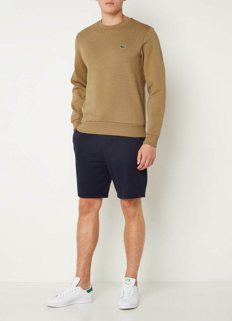 Maglione Lacoste con logo ricamato