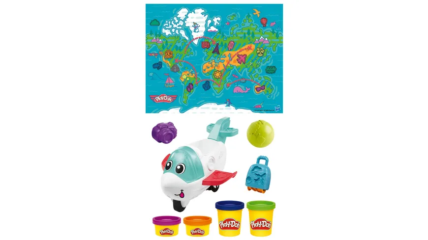 Hasbro - Play-Doh Flugi, das Flugzeug