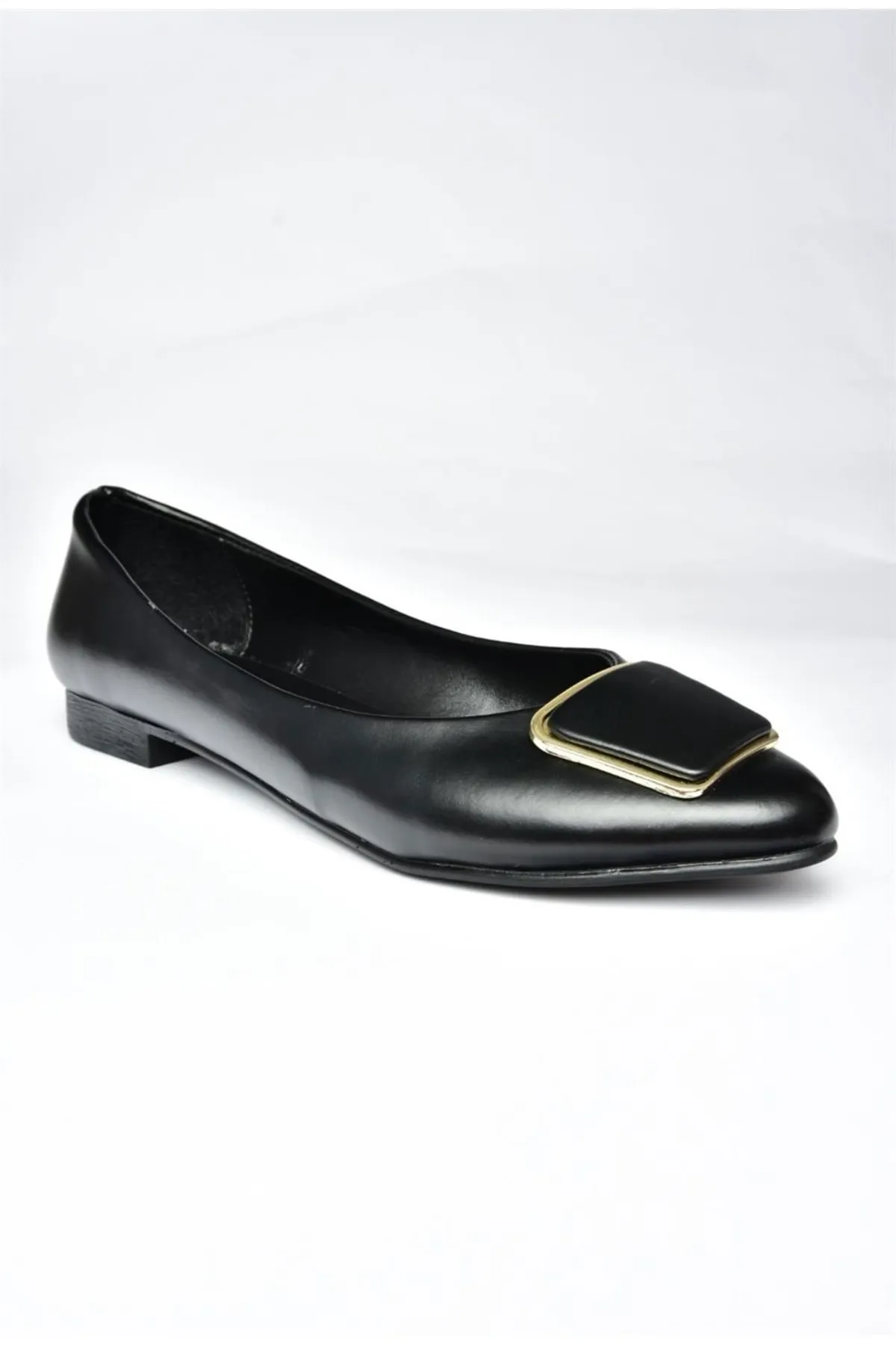 Fox Shoes  P726776309 Ballerinas für Damen mit schwarzem Schnallenzubehör