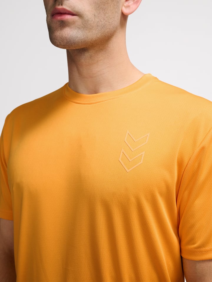 Hummel Hummel T-Shirt Hmlactive Herren in BLAZING ORANGE günstig kaufen