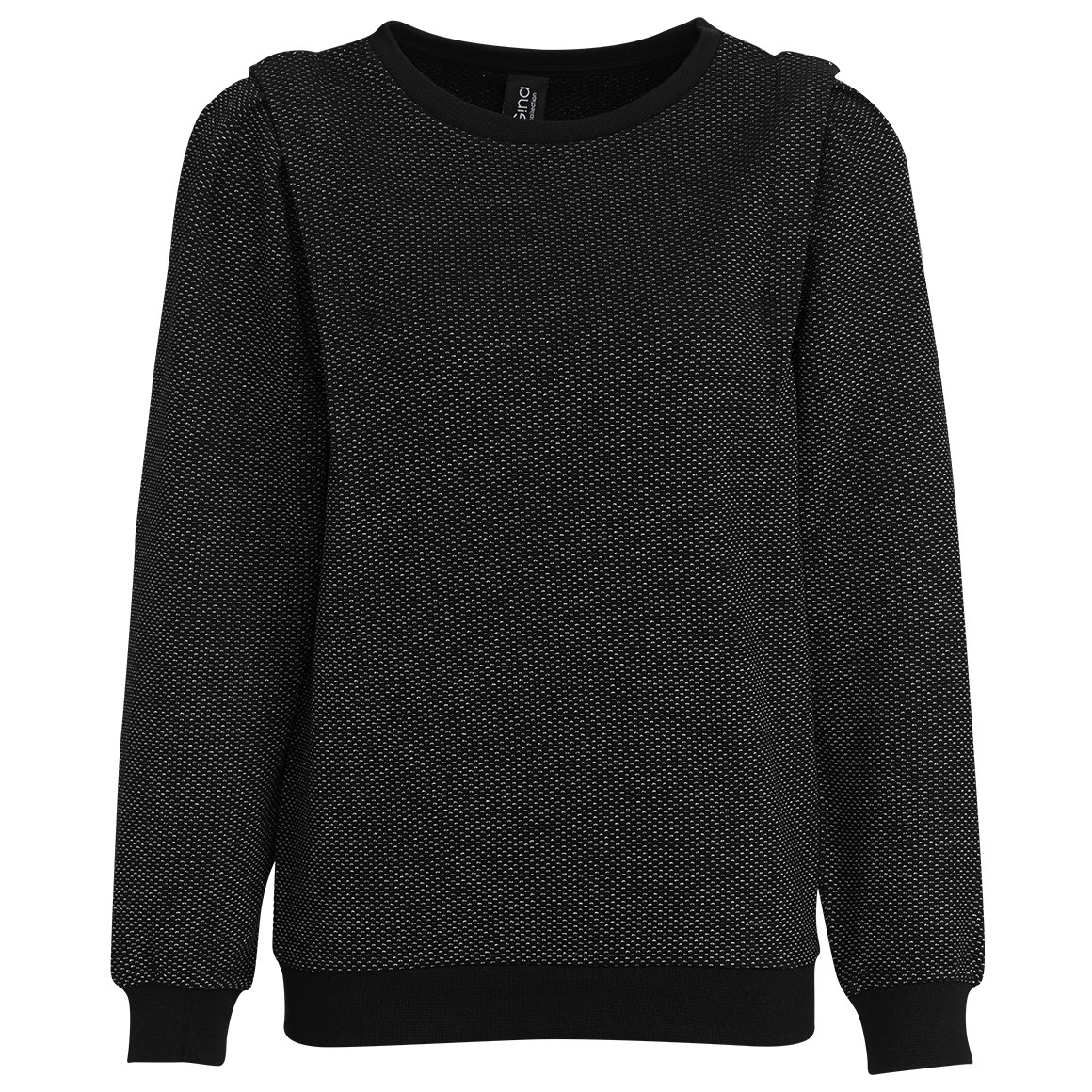 Damen Sweatshirt mit Effektgarn