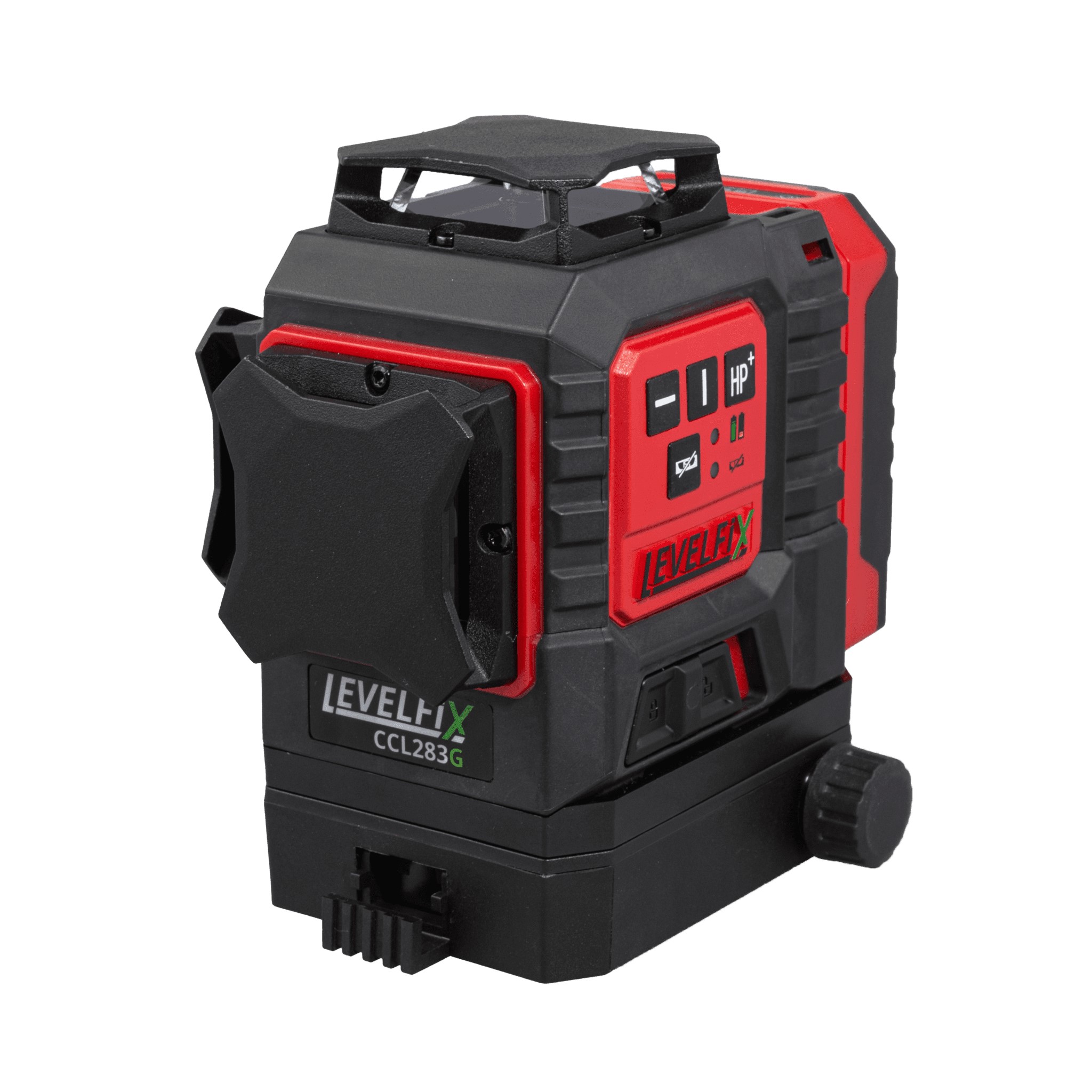 Levelfix 562831 CCL283G 360° krížový laserový zameriavač zelený + statív 1,5 m