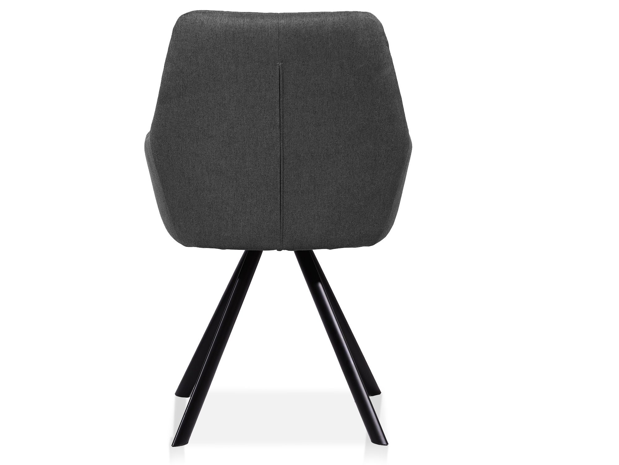 Moebel-Eins Schalenstuhl DAISI Schalenstuhl, Gestell schwarz, Stoffbezug, DAISI Schalenstuhl, Gestell schwarz, Stoffbezug