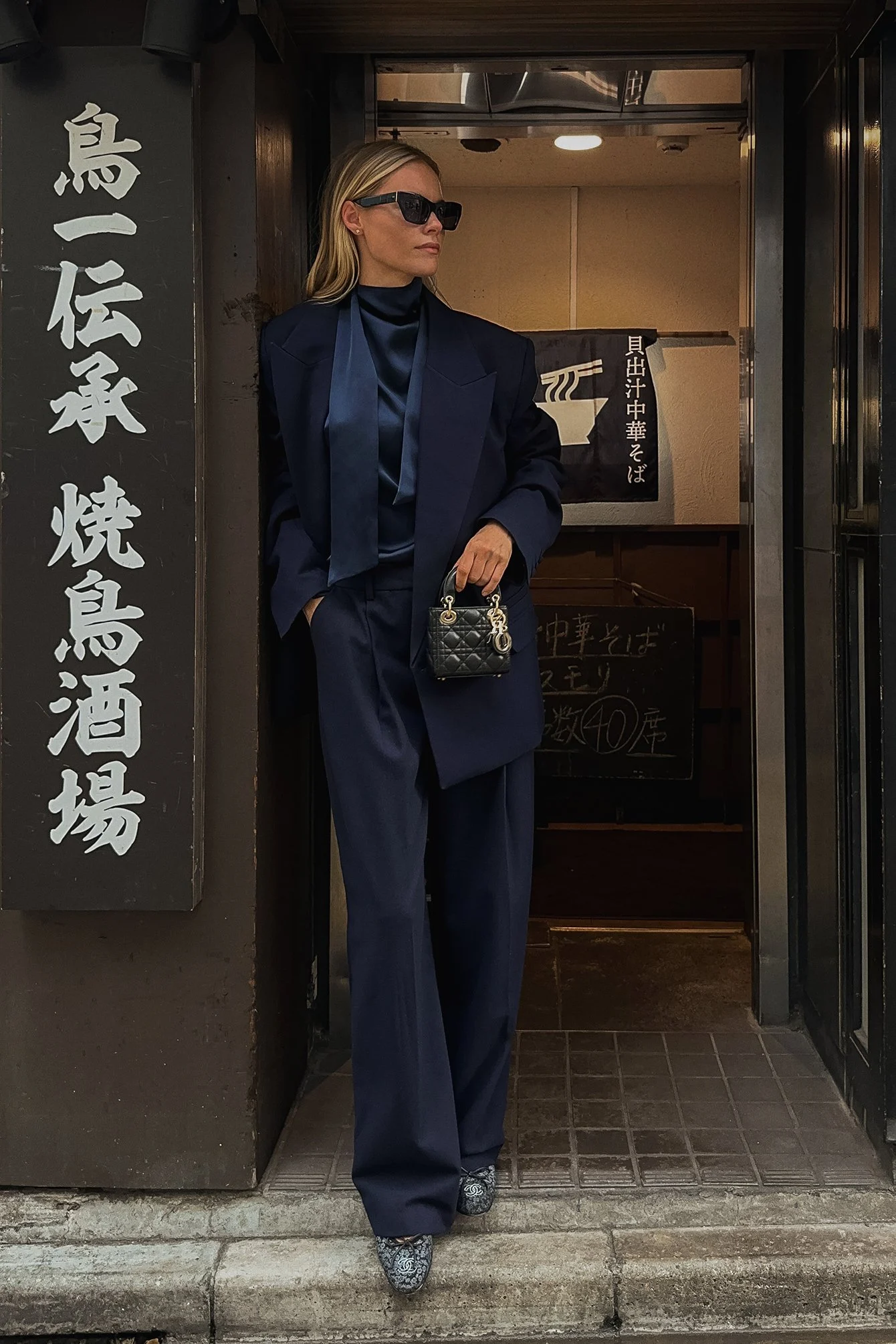 Gefütterte Oversize-Blazerjacke