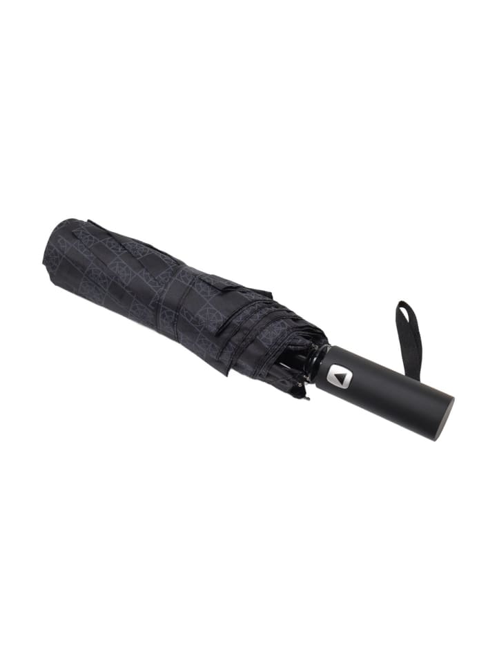 COFI 1453 Teleskop Taschenschirm mit Schutzhülle ø100 cm idealer Begleiter in Schwarz günstig kaufen onesize