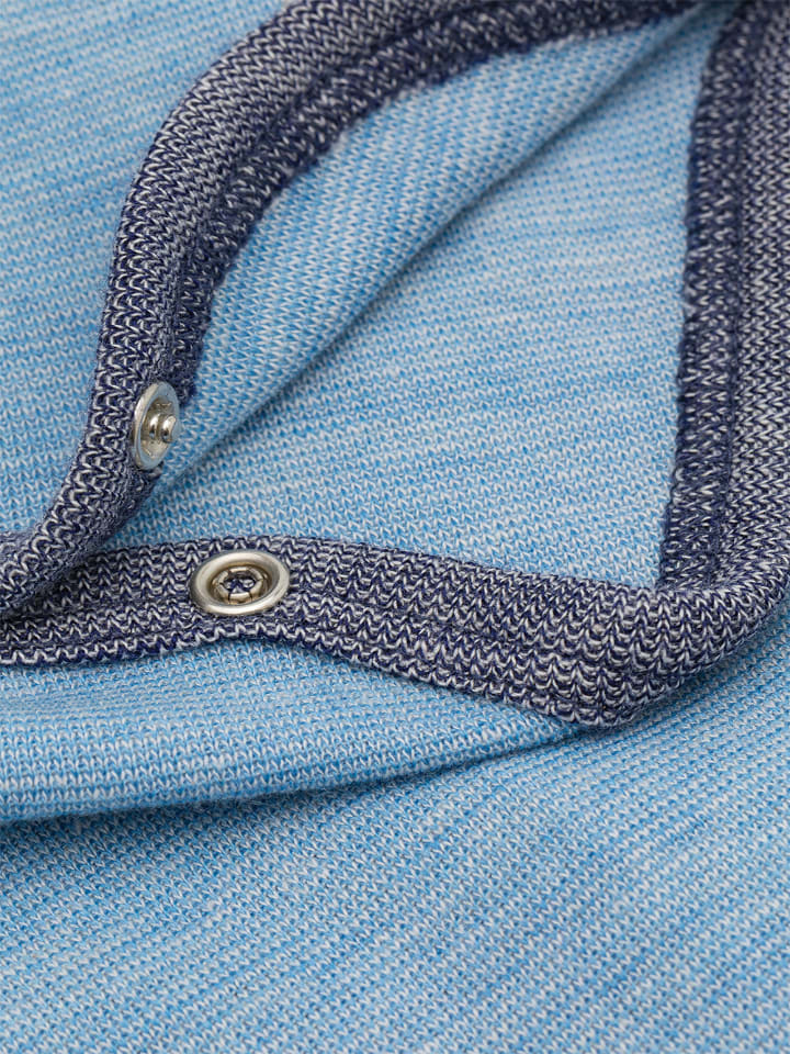 comazo earth Body mit Wolle-Seide in Hellblau-Melange günstig kaufen