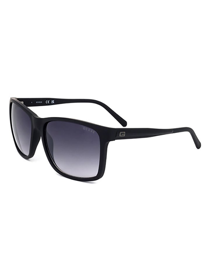 Guess Herren-Sonnenbrille in Schwarz günstig kaufen 60
