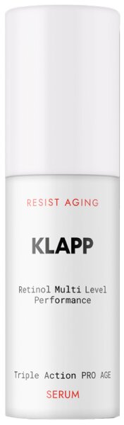 KLAPP Skin Care Science Resist Aging Retinol Triple Action Pro Age Serum Gesichtsserum