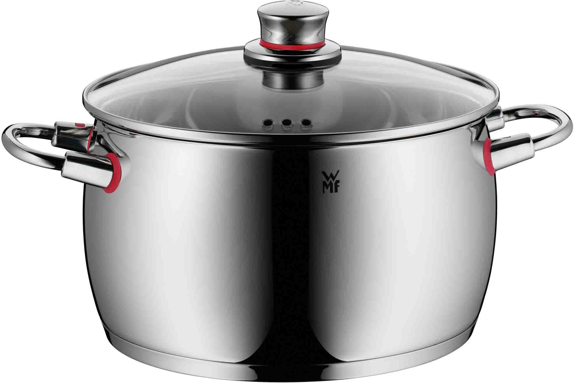 WMF Topf-Set Quality One, Cromargan® Edelstahl Rostfrei 18/10 (Set, 8-tlg), Induktion