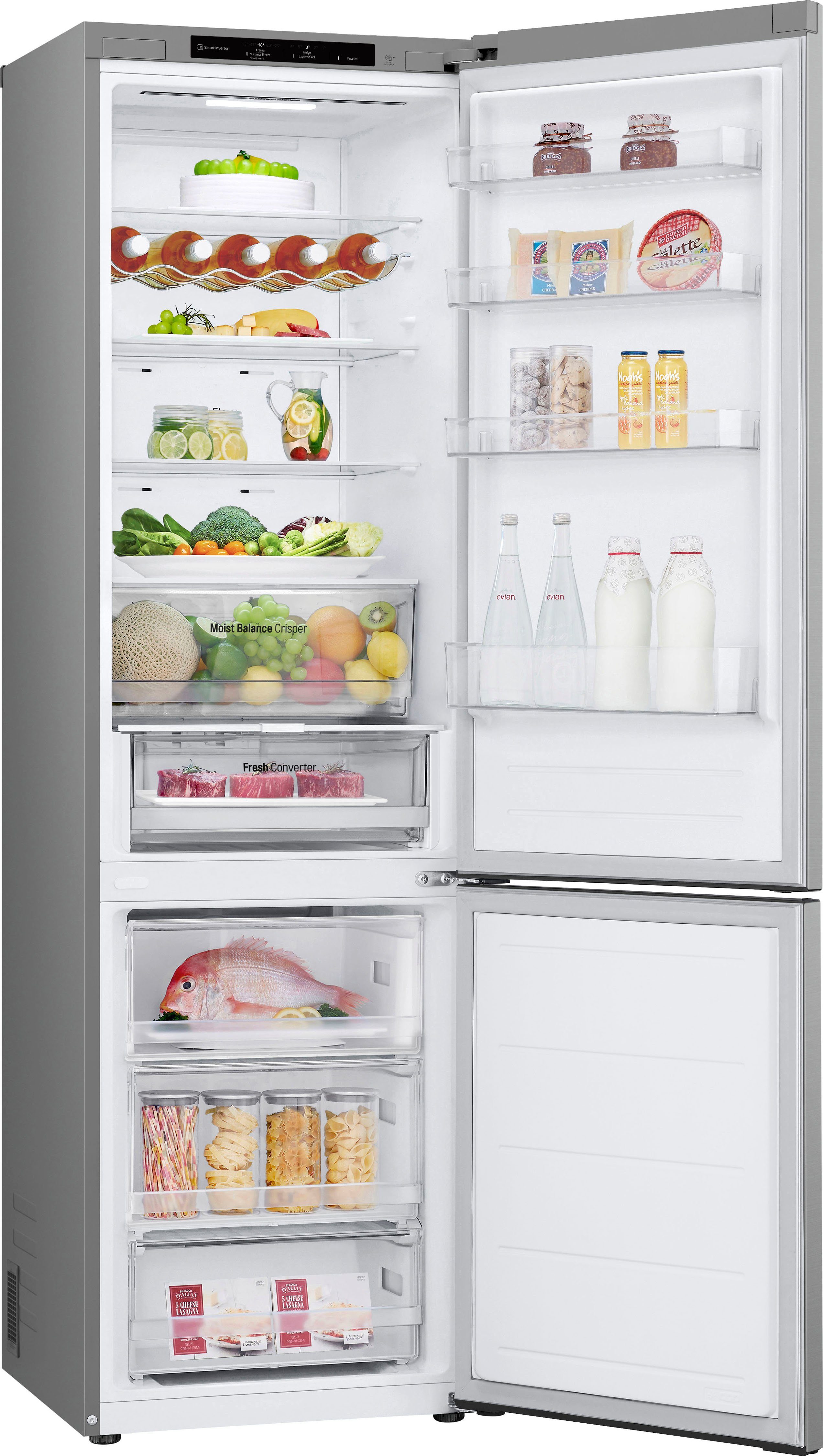 LG Kühl-/Gefrierkombination Serie 3 GBV3200CPY, 203 cm hoch, 59,5 cm breit