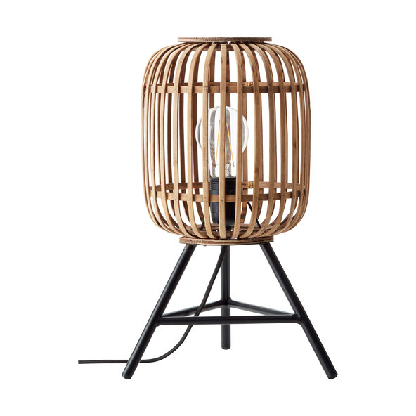 Tischleuchte Woodrow, Höhe 41 cm