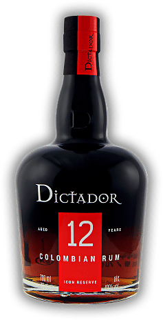 Dictador Solera 12 Jahre Icon Reserve Dictador Solera 12 Jahre Icon Reserve Rund, sanft mit schöner Komplexität, reif und ausgewogen. Alter 12 J. - 0,7	 Liter - Vol 40%