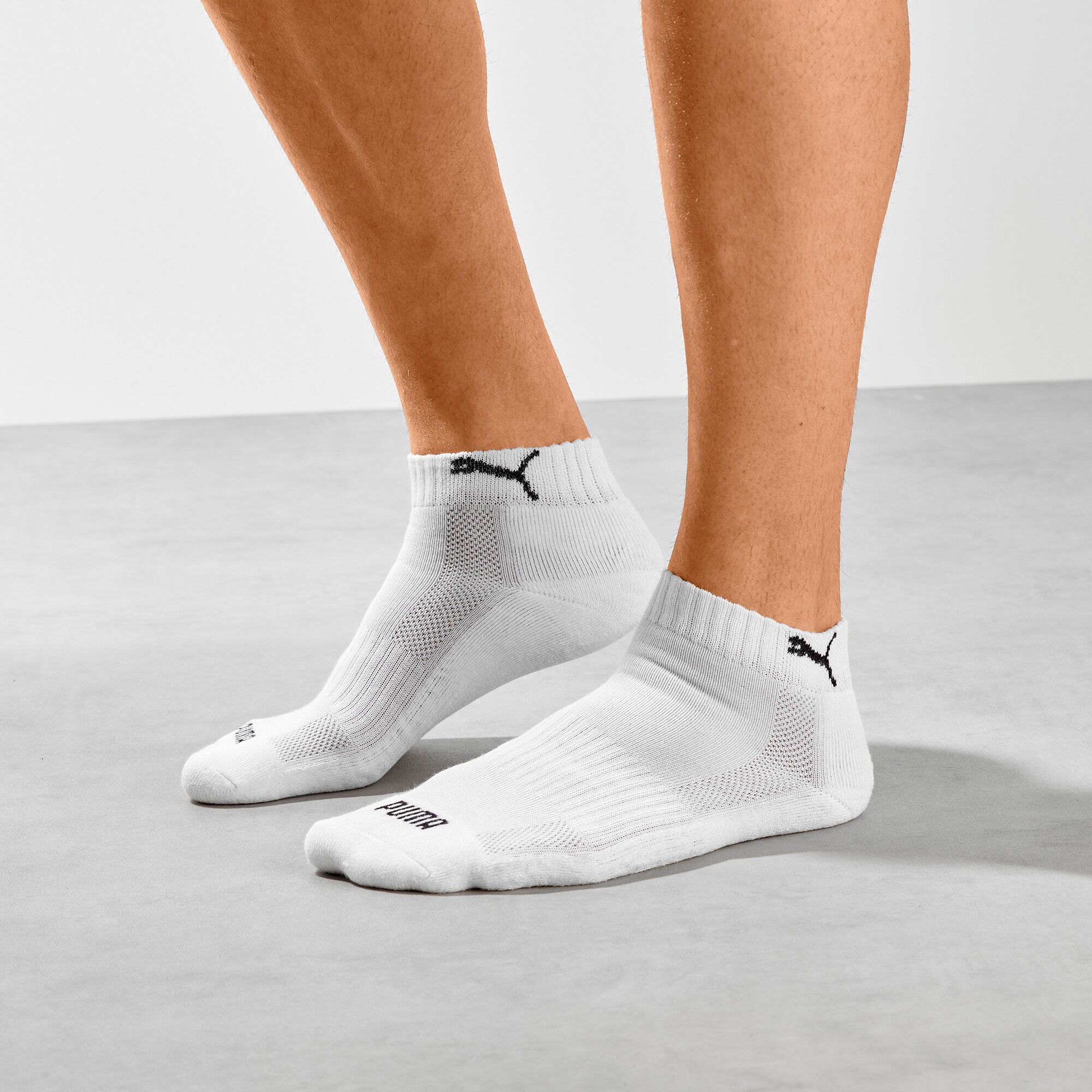 Chaussettes basses matelassées quarter