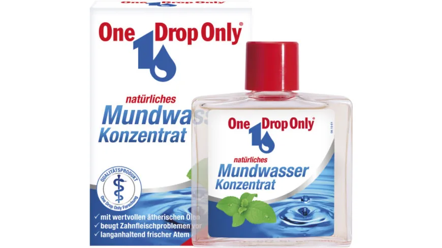 One Drop Only natürliches Mundwasser Konzentrat