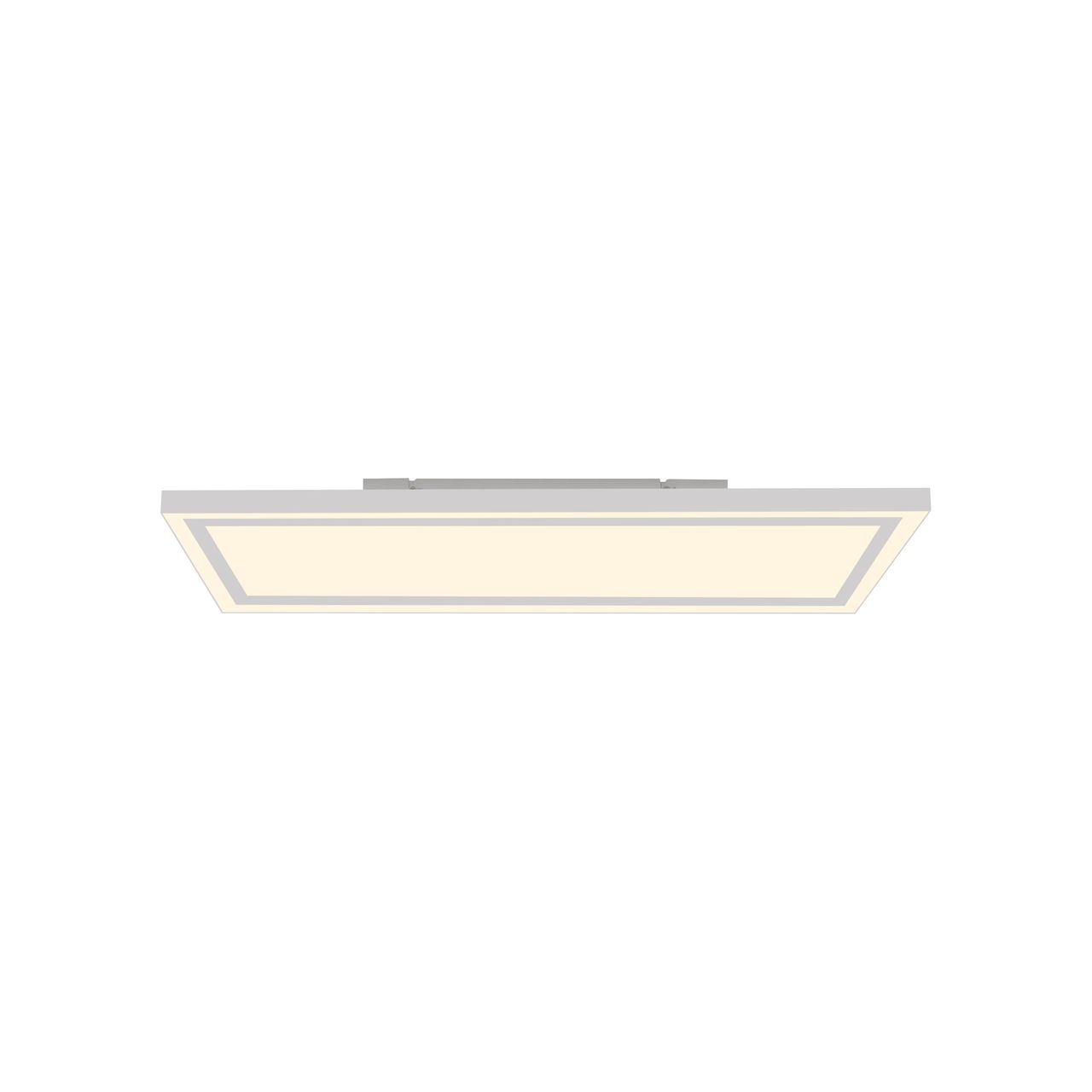 JUST LIGHT JUST LIGHT. LED Deckenleuchte EDGING, separat steuerbar, 3000 Kelvin, rechteckig, Weiß