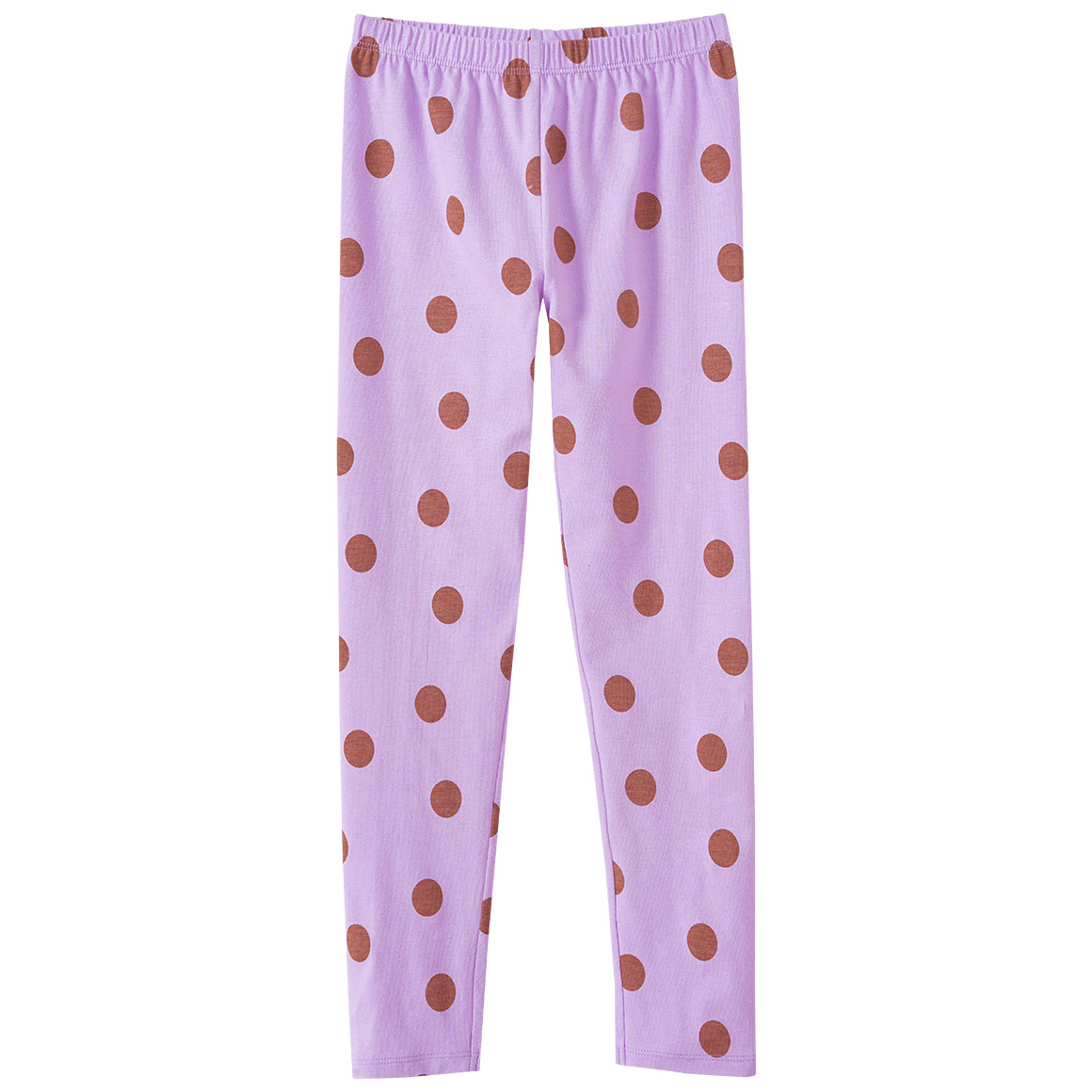 2 Mädchen Leggings mit Bio-Baumwolle