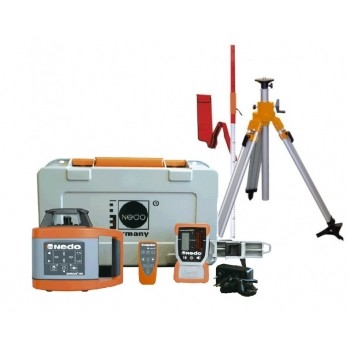 Nedo 471942 Sirius 1 HV Set 2 Περιστροφικά Λέιζερ + Τρίποδα + Εύκαμπτη Μπάρα!