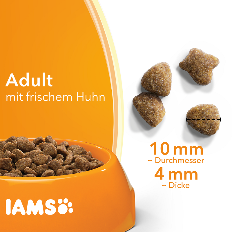 IAMS Trockenfutter IAMS Vitality Adult Huhn 3 kg