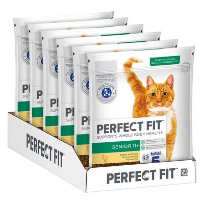 Perfect Fit Senior 11+ reich an Huhn