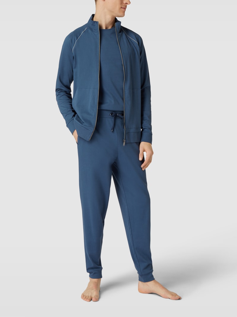 Sweatpants mit Label-Details in jeans