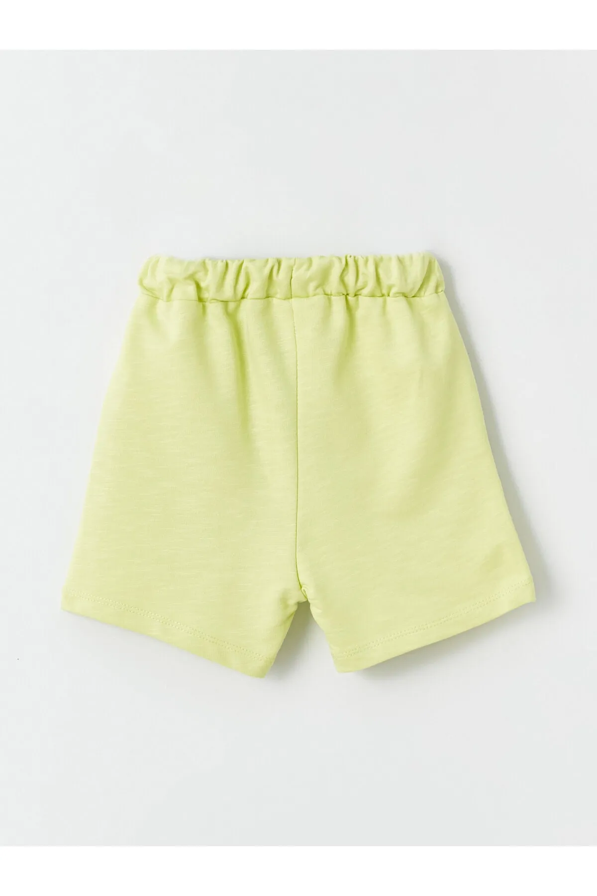 LC Waikiki  Kurzarm-Mickey-Maus-T-Shirt und Shorts für Babys mit Rundhalsausschnitt, 2er-Set