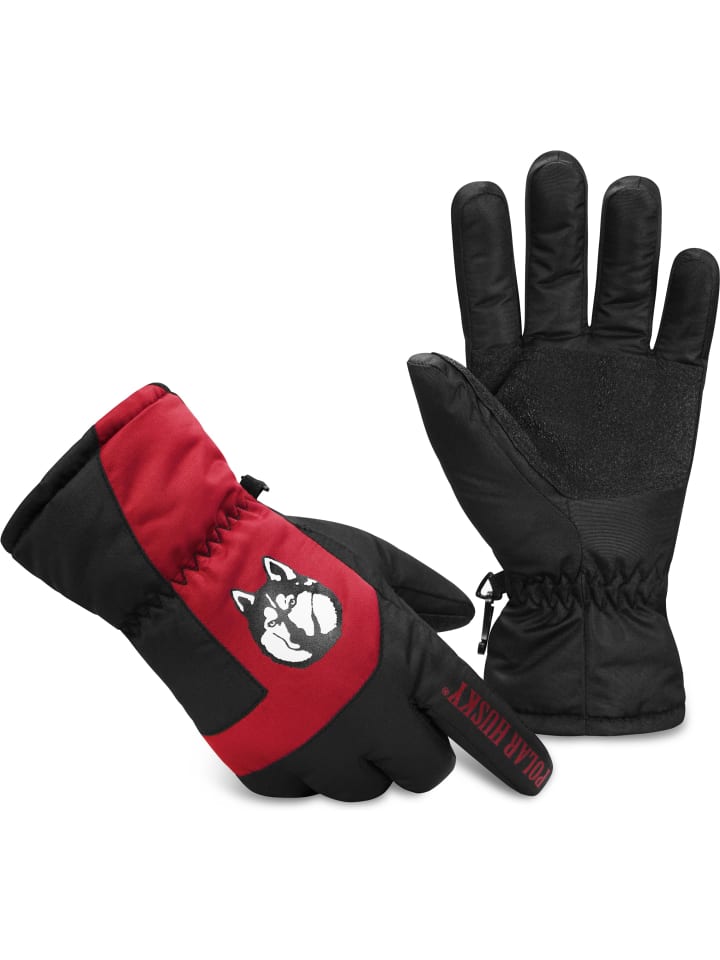Polar Husky Winterhandschuhe Jannu in Rot günstig kaufen