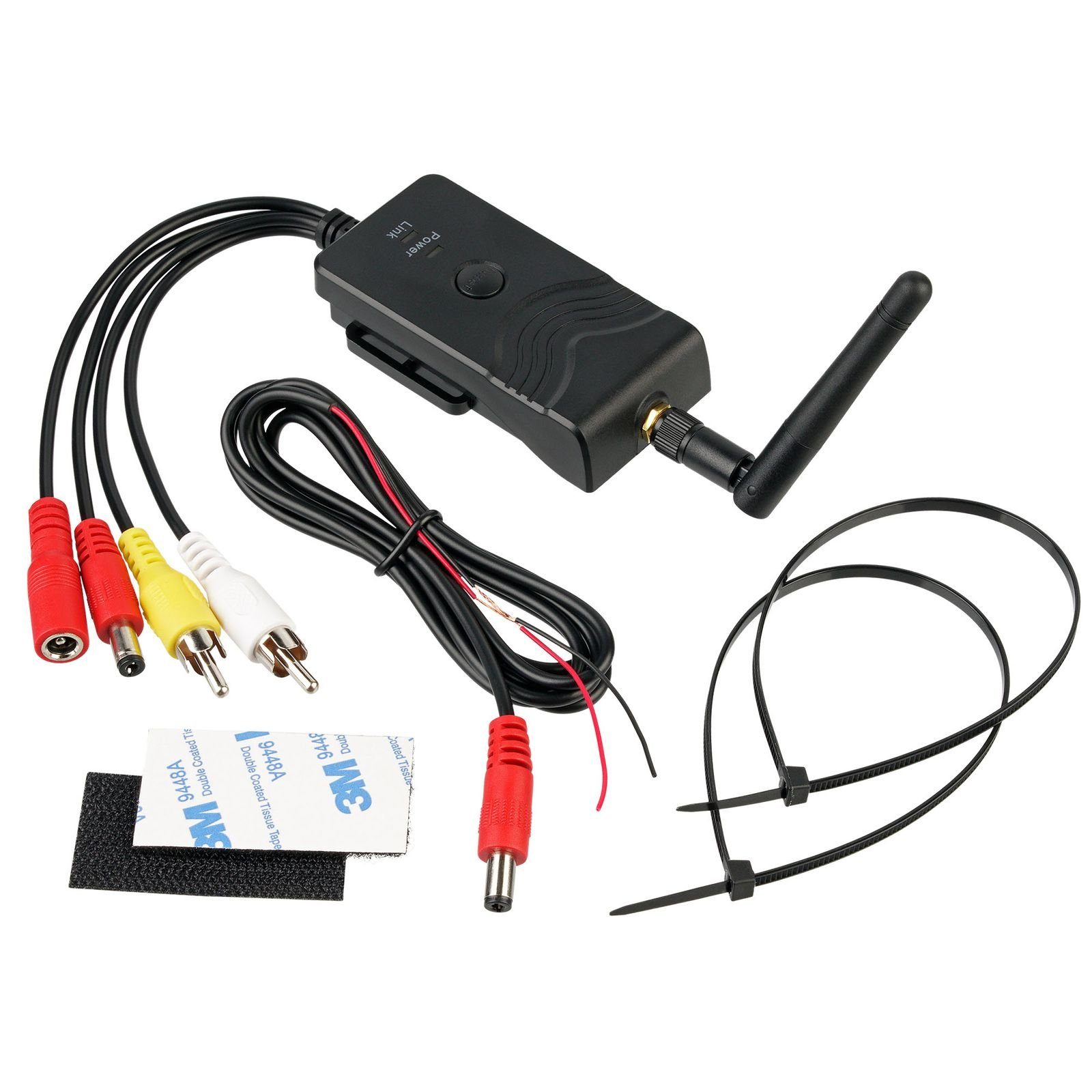 CARMATRIX CM-903S Rückfahrkamera (Auto HD WiFi AV Modul WLAN Transmitter Funk Sender Empfänger, für KFZ Rückfahrsystem mit App)