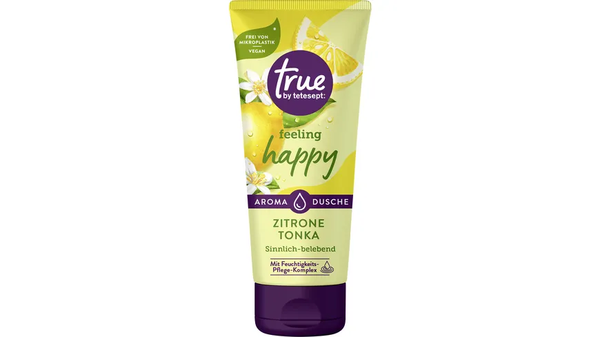 true by tetesept Duschgel feeling happy 200 ml