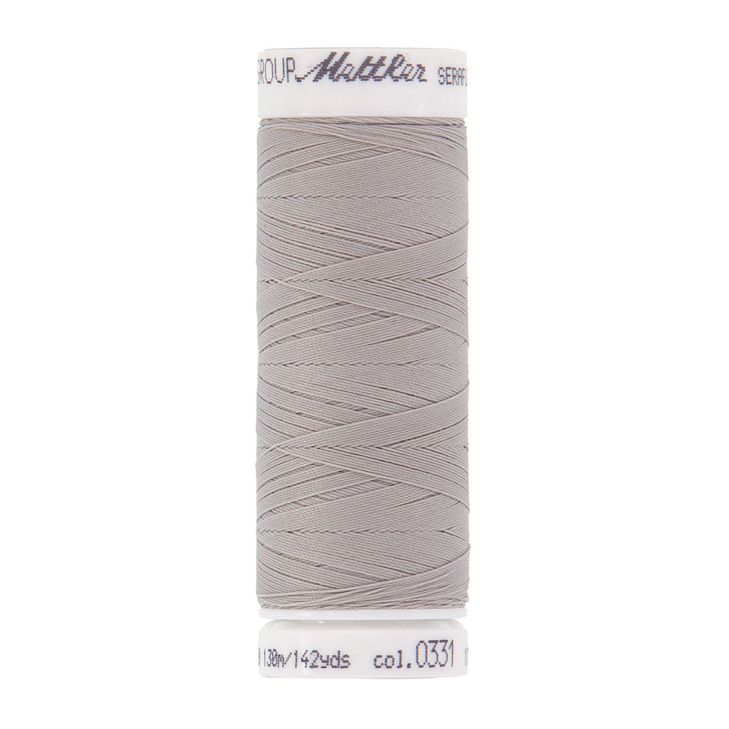 Mettler Seraflex, Stärke: 120, 130 m-Spule, hellgrau