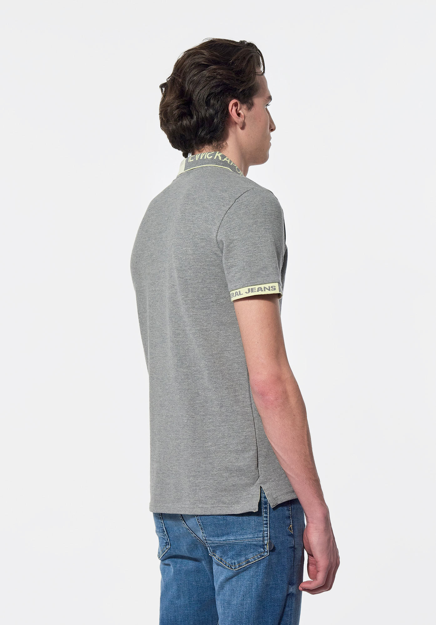 CYKO   Polo gris Homme