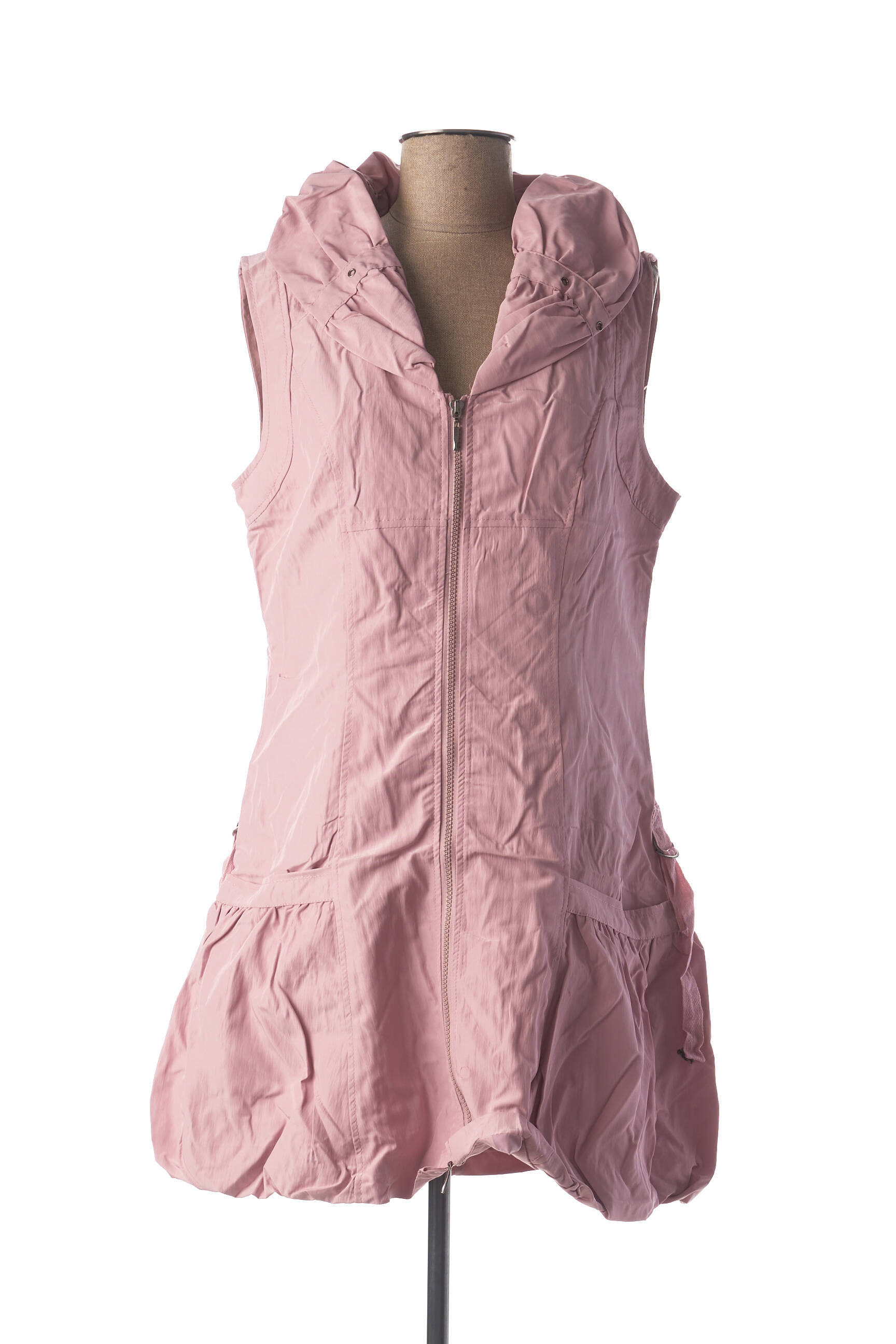 Franstyle Tuniquesansmanche Femme couleur rose