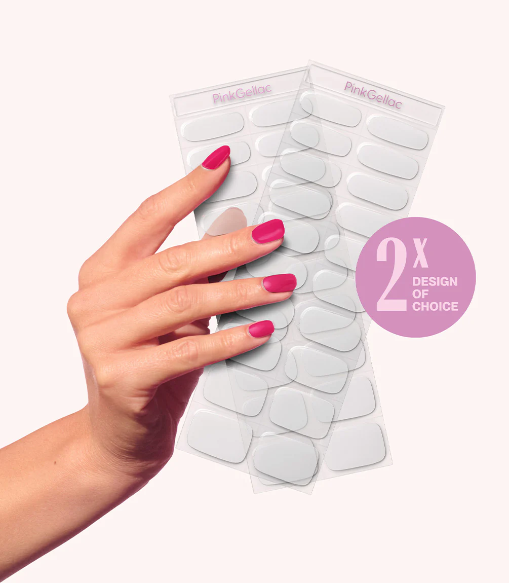 Set od 2 gel naljepnice