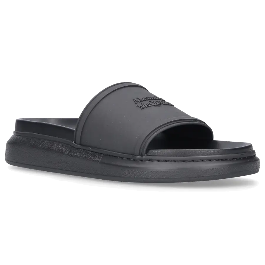 Alexander McQueen - Sandalen HYBRID OVERSIZED Gummi - schwarz