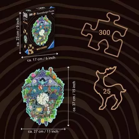 Puzzle 300 Teile - Kuckucksuhr