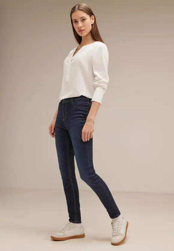 Street One Blaue Skinny Fit Jeggings